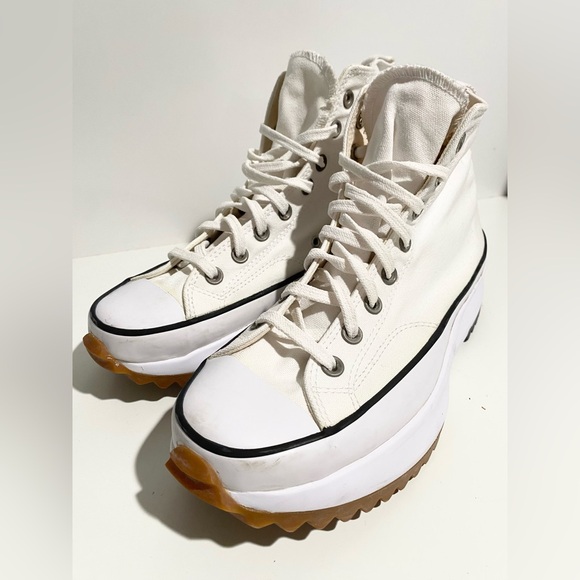 Converse Run Star‎ Hike Platform Sneaker - White Womens 10.5 - Picture 5 of 10